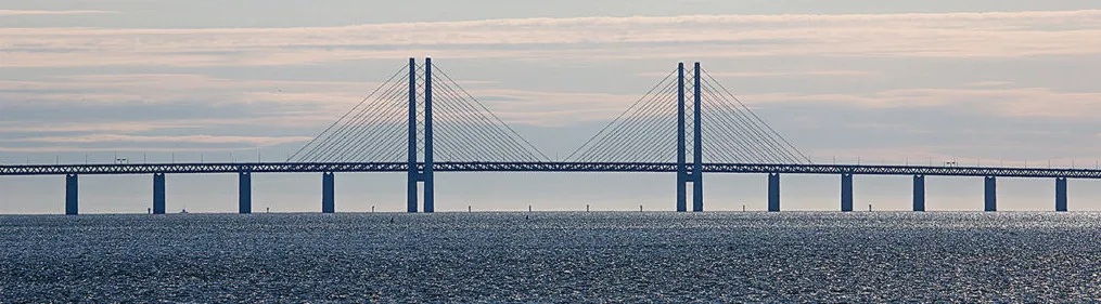 Oresund bridge. Photo.